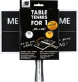 Sunflex Tischtennisschläger Table Tennis For 1 - Set besteht aus einer Platte und zwei Bällen